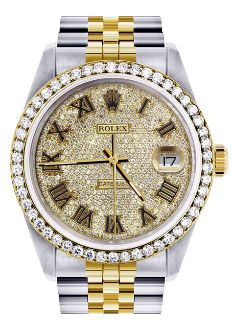 gold silberne rolex|Rolex gold diamond watch.